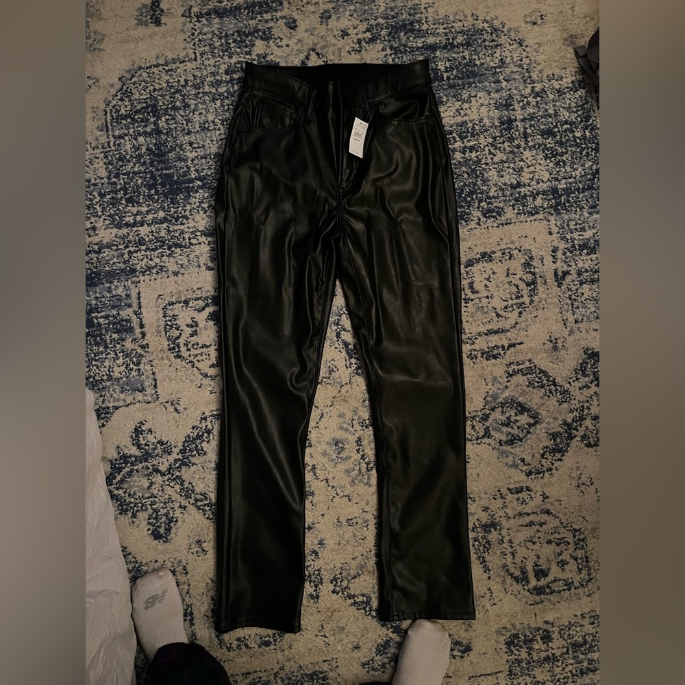 Leather pants GAP. brand new